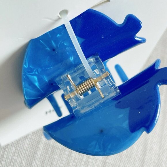 Kate Spade Blue Strawberry Hair Clip - Picture 3 of 4